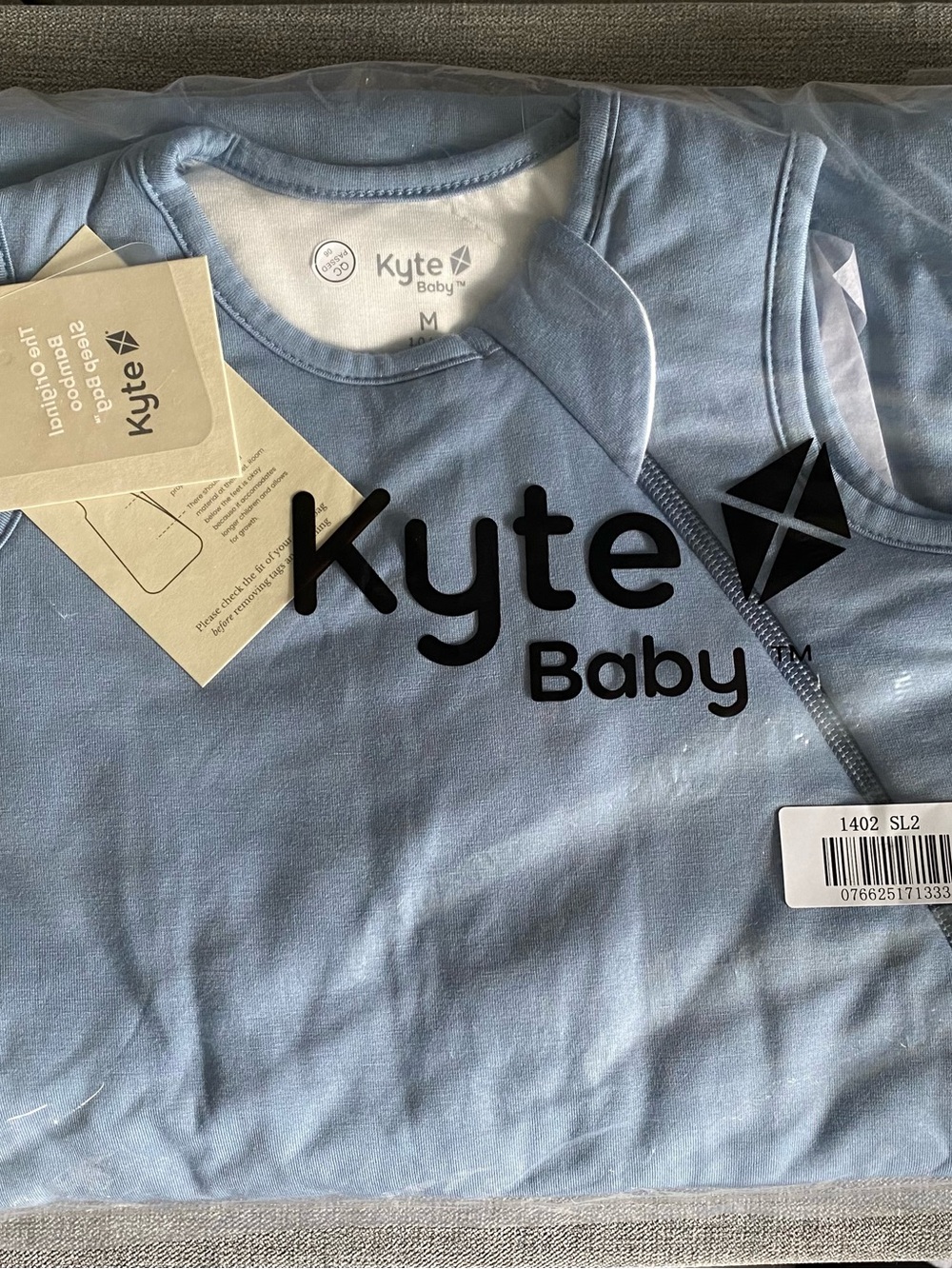 Kyte BABY Light Blue (slate) Baby Sleep Sack